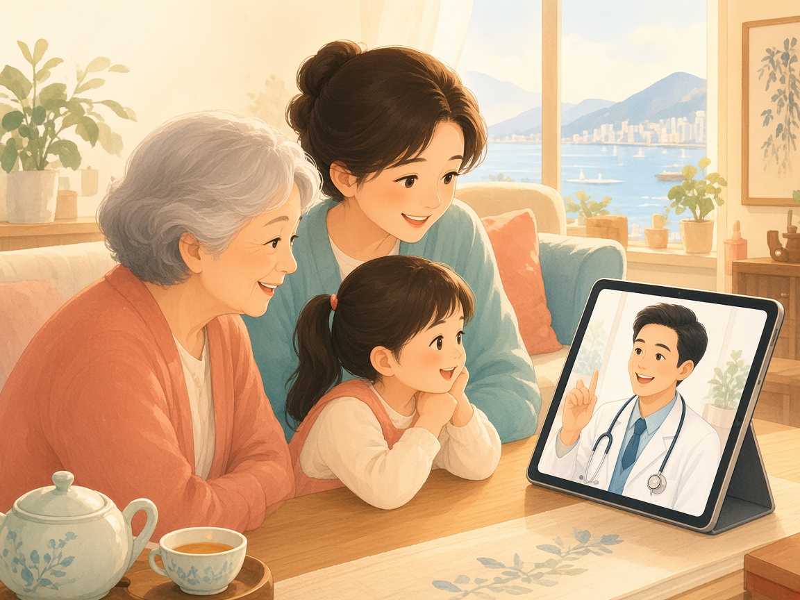 侨胞远程图文或视频咨询三甲专家